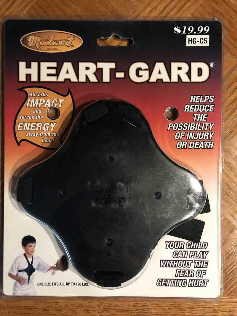 Markwort Heart-Gard Chest Protection with Straps, Black - Image 1